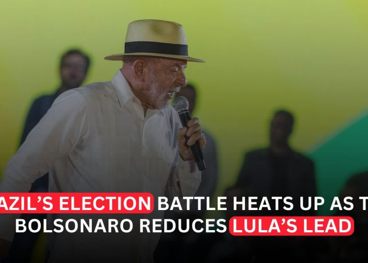 Lula's Lead Over Bolsonaro Narrows as Brazil's Presidential Race Tightens