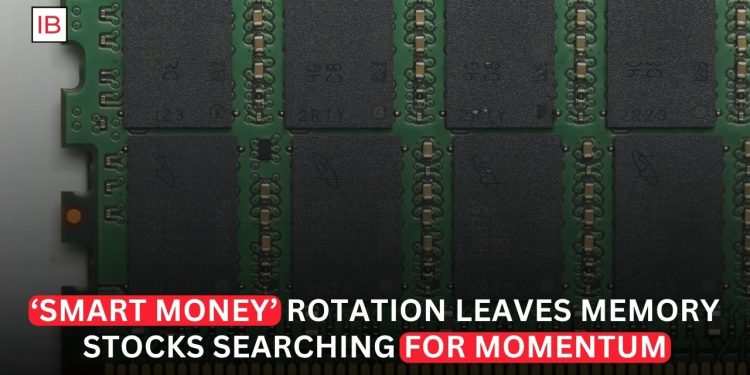 Memory Stocks Struggle for Momentum as Investors Move Beyond the AI Trade