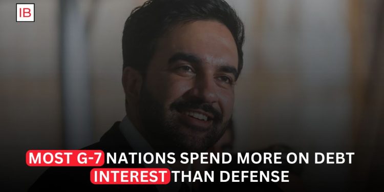 Most of G-7 Is Spending More on Interest Than Defense, Scope Says