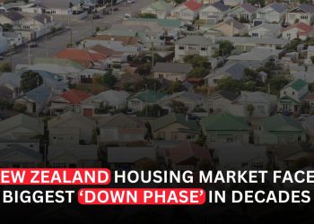 New Zealand Housing Market Faces Biggest Down Phase in Decades