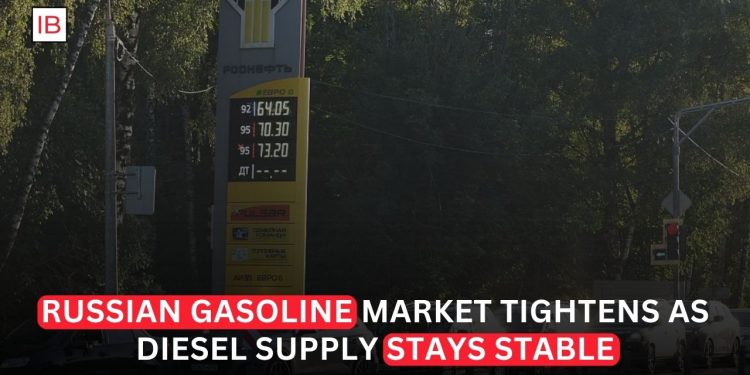 Novak Says Russian Gasoline Supply Is Tight While Diesel Market Remains Stable