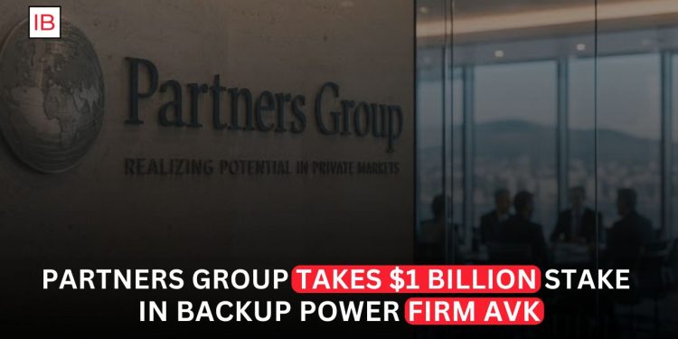 Partners Group Takes $1 Billion Stake in Backup Power Firm AVK