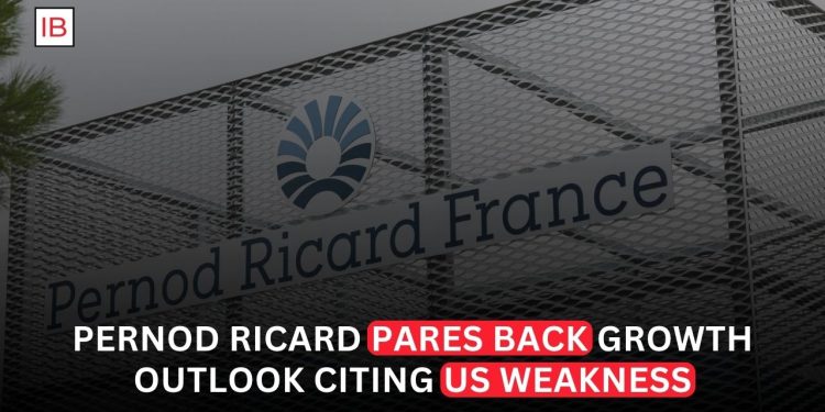 Pernod Ricard Cuts Growth Outlook as US Weakness Weighs on Spirits Demand