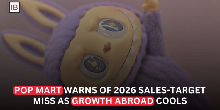 Pop Mart Warns 2026 Sales Target May Be Missed as Overseas Growth Cools