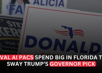 Rival AI PACs Spend Big in Florida to Sway Trump’s Governor Pick