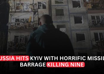 Russia Hits Kyiv With Missile Barrage, Killing Nine