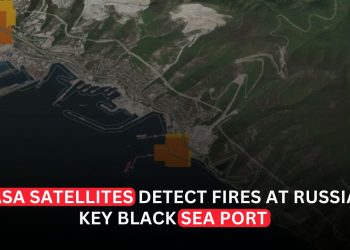 Russia’s Black Sea Port of Novorossiysk Catches Fire, NASA Data Shows