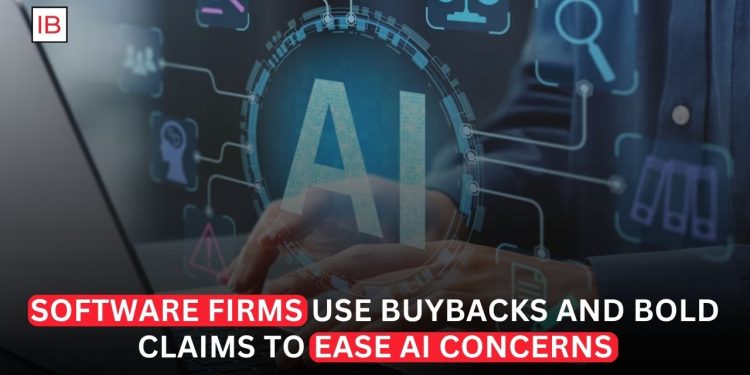 Salesforce, ServiceNow Fight AI Fears With Buybacks and Bluster