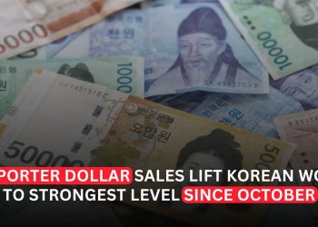 South Korean Won Climbs to Highest Level Since October as Exporters Increase Dollar Sales