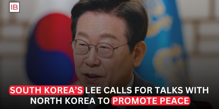 South Korea’s Lee Proposes Talks With North in Pursuit of Peace