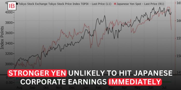 Stronger Yen Gives Japanese Companies Breathing Room Before Earnings Face Pressure