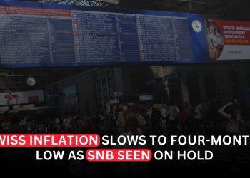 Swiss Inflation Slows to Four-Month Low as SNB Seen on Hold