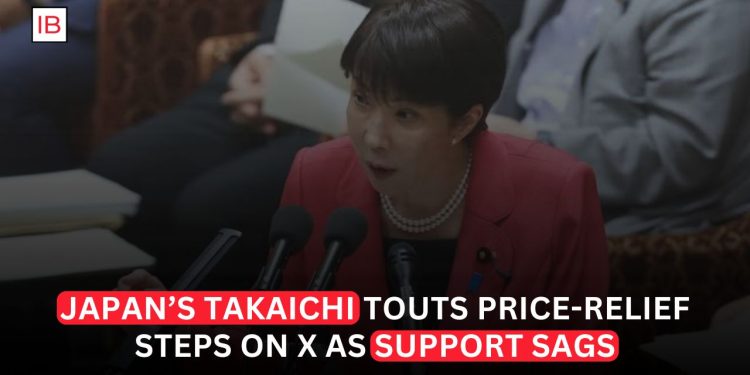 Takaichi Touts Price Relief as Political Support Weakens