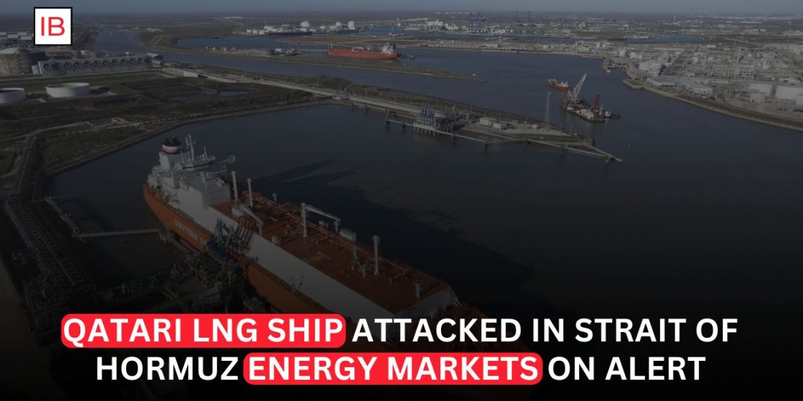 Tanker Carrying Qatari LNG Struck While Transiting Hormuz