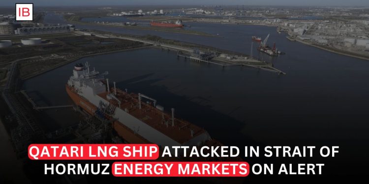 Tanker Carrying Qatari LNG Struck While Transiting Hormuz