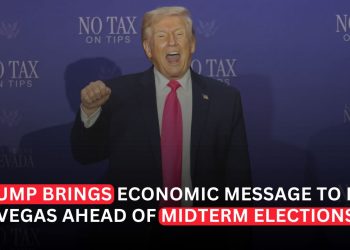 Trump Brings Economic Message to Las Vegas as Midterm Election Campaigns Intensify