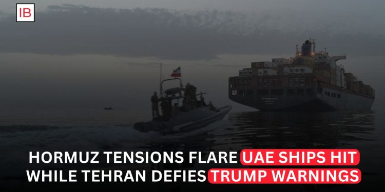 UAE Vessel Attacked as Iran Rejects Trump’s Claim Over Strait of Hormuz
