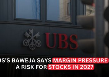 UBS Warns Margin Pressure Could Become a Bigger Risk for Stocks in 2027