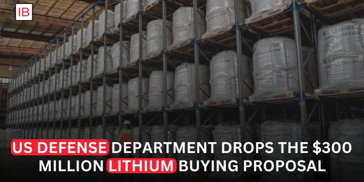 US Defense Agency Cancels $300 Million Lithium Purchase Plan Amid Critical Minerals Strategy Review
