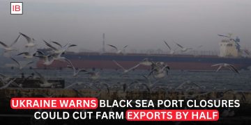 Ukraine Says Black Sea Port Closures May Halve Farm Exports