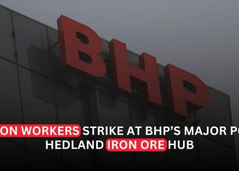 Union Workers Strike at BHP’s Port Hedland Iron Ore Export Hub