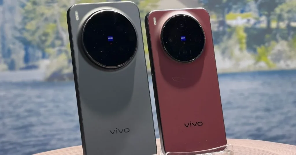Vivo X300 Pro — "Vivo X300 Pro smartphone with 200MP telephoto camera lens"