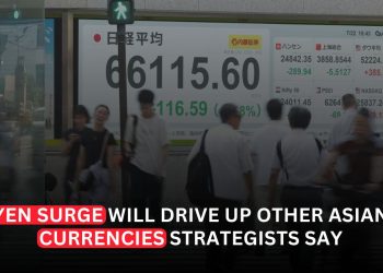 Yen Surge Will Drive Up Other Asian Currencies, Strategists Say
