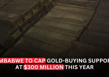 Zimbabwe to Cap Gold-Buying Support at $300 Million This Year