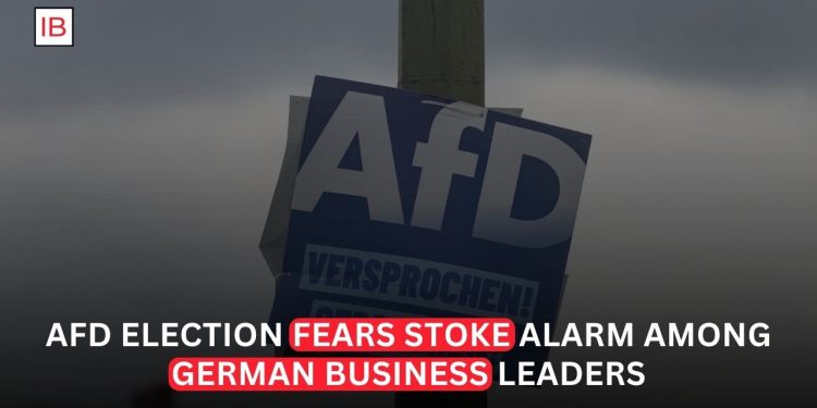AfD Election Fears Stoke Alarm Among German Business Leaders
