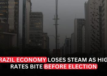Brazil Economy Loses Steam as High Rates Bite Before Election