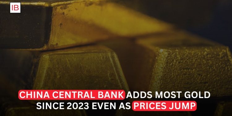 China Accelerates Gold Buying Even as Bullion Prices Surge to Record Levels