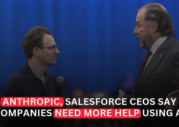 Anthropic and Salesforce CEOs Say Businesses Need More Help Putting AI to Work