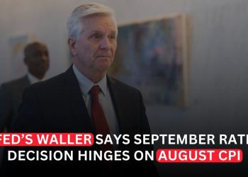 Fed’s Waller Says August CPI Could Decide September Rate Move