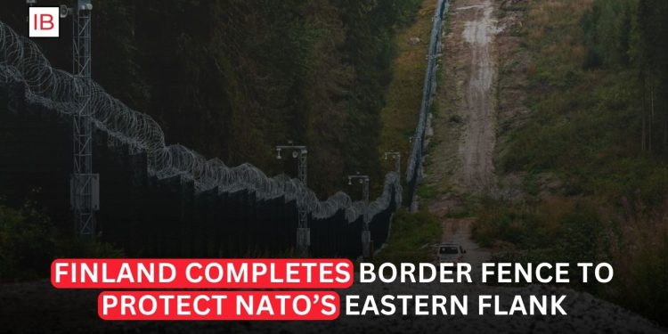 Finland Nears Completion of Border Fence as NATO’s Eastern Flank Hardens