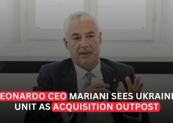 Leonardo CEO Sees Ukraine Unit as Platform for Defense Acquisitions