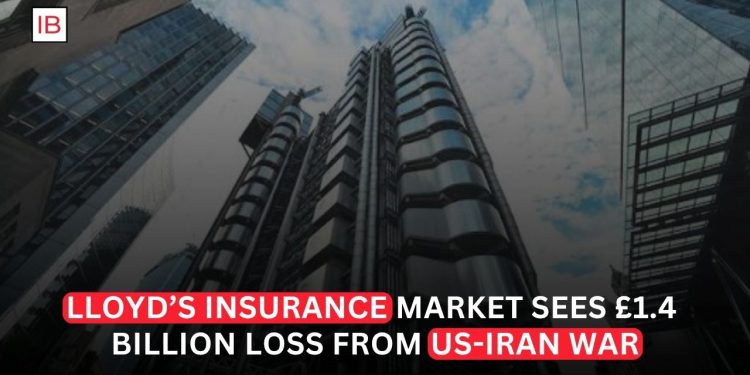 Lloyd’s Faces £1.4 Billion Insurance Losses From US Iran War