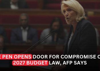 Le Pen Opens Door to Compromise on France’s 2027 Budget