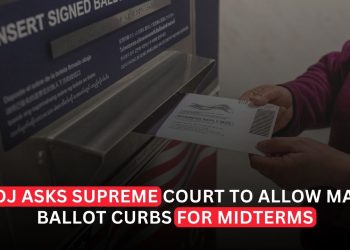 DOJ Asks Supreme Court to Allow Trump Mail-Ballot Restrictions Before Midterms