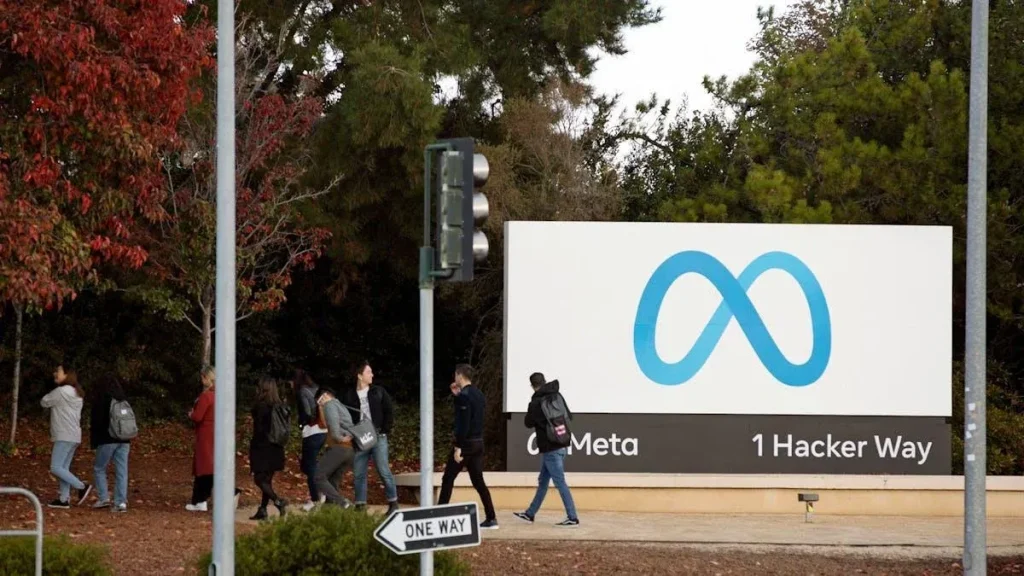 Meta headquarters in Menlo Park California