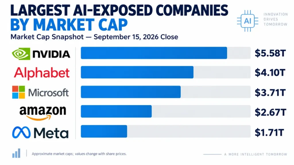 Largest AI companies by market capitalization in 2026