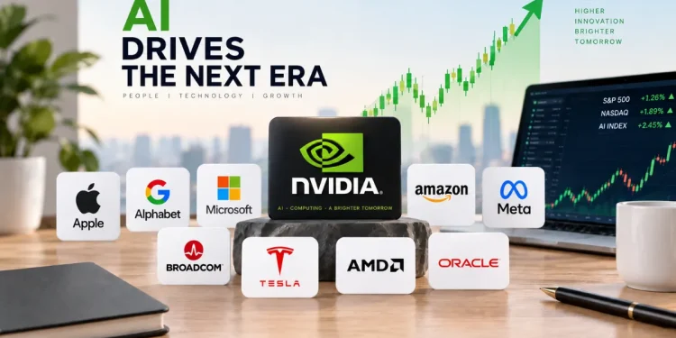 Top 10 AI stocks by market capitalization in 2026