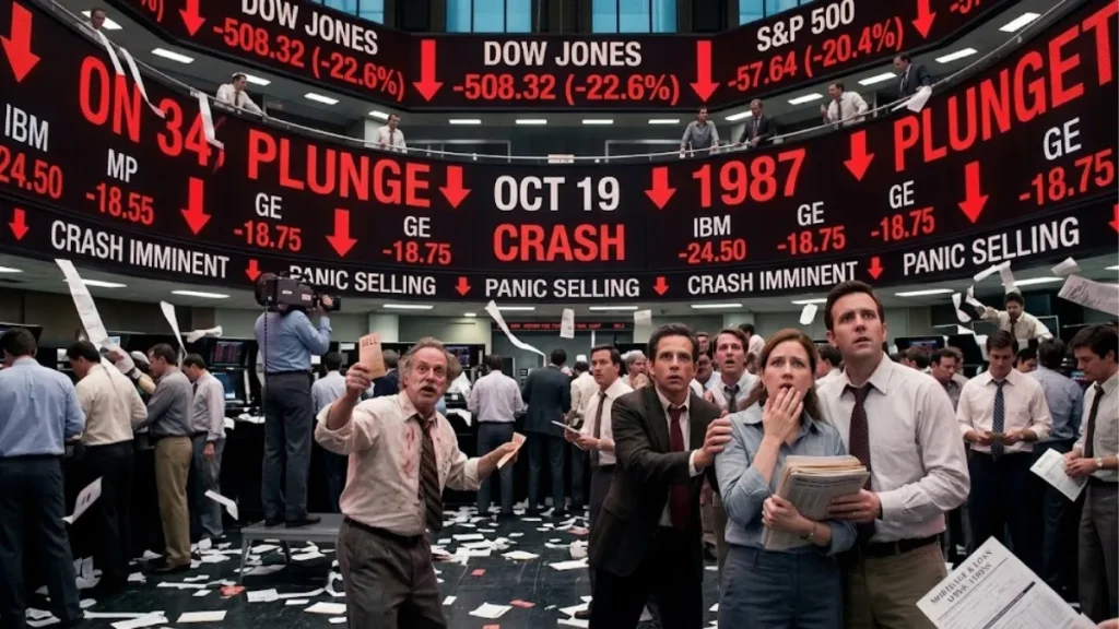 Black Monday stock market crash of 1987
