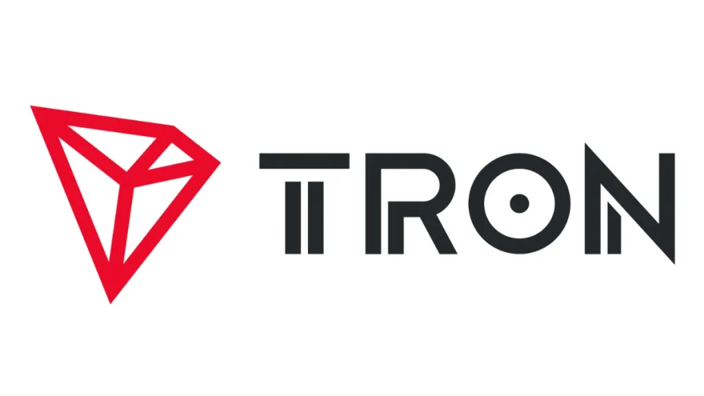 TRON (TRX) cryptocurrency logo representing the TRON digital currency