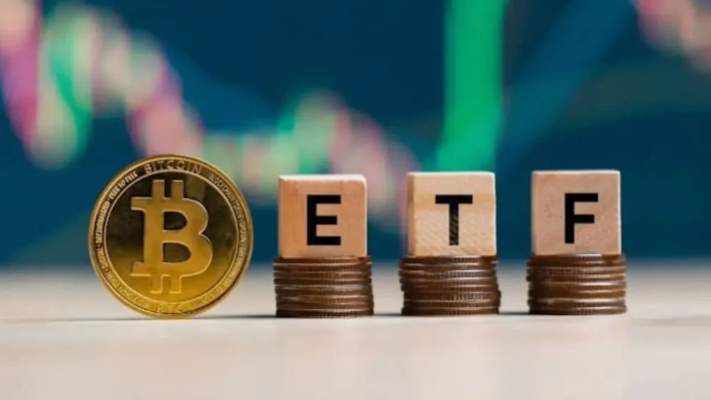 Bitcoin ETF investment products representing cryptocurrency exposure through exchange-traded funds