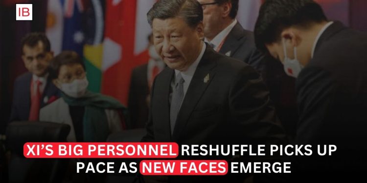 Xi Jinping’s Personnel Reshuffle Accelerates as New Faces Emerge Across China’s Leadership